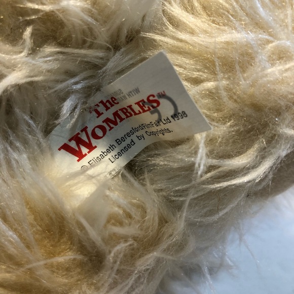 The Wombles Stepney Plush Toy 1998 Elisabeth Beresford Knitted Vest - Picture 7 of 10